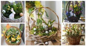 Starý košík, nový život: 3 způsoby, jak proměnit proutí v luxusní jarní aranžmá pro terasu i obývák máte doma proutěný košík? proměňte ho v krásnou dekoraci na jarní měsíce