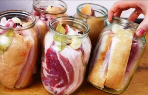 tento recept je opravdový poklad: nakládaná slanina ve slaném nálevu