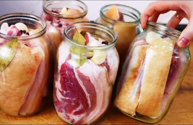 tento recept je opravdový poklad: nakládaná slanina ve slaném nálevu