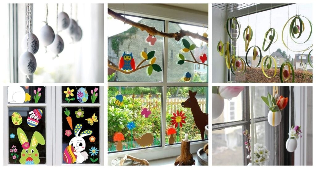 přivítejte jaro již v oknech – krásné dekorace, které vyzdobí vaše okna