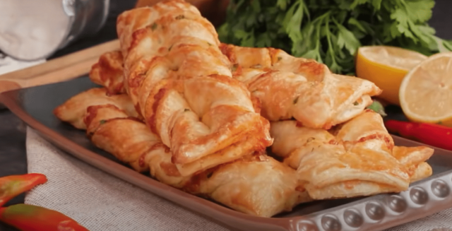 recept na fantastický party pokrm z listového těsta: snadná a rychlá příprava!