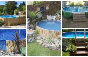 upravte si prostor kolem zahradního bazénu – inspirace na každou zahradu
