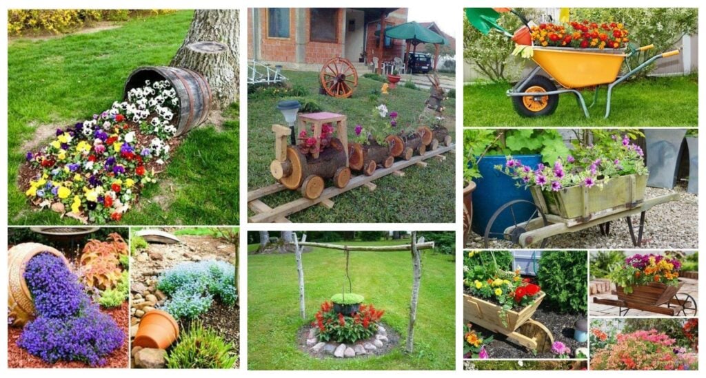 vytvořte si krásné a levné dekorace na vaší zahradu – 25+ inspirací