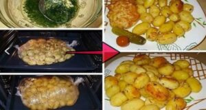 chutná příloha: Česnekové brambory pečené v troubě s luxusní chutí