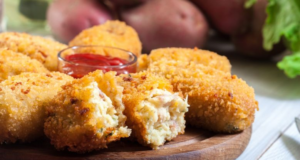 Křupavé slaninovo-sýrové krokety, kterým vaše návštěva neodolá! křupavé slaninovo-sýrové krokety, kterým vaše návštěva neodolá!