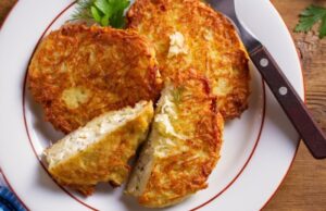 bramborové placky plněné sýrem – vylepšený recept je zkrátka neodolatelný