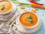 Krémová mrkvová polévka