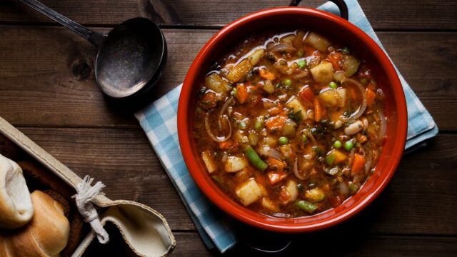 Italská polévka Minestrone