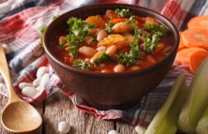 Rychlá polévka Minestrone! Vynikající, lahodná a velmi chutná