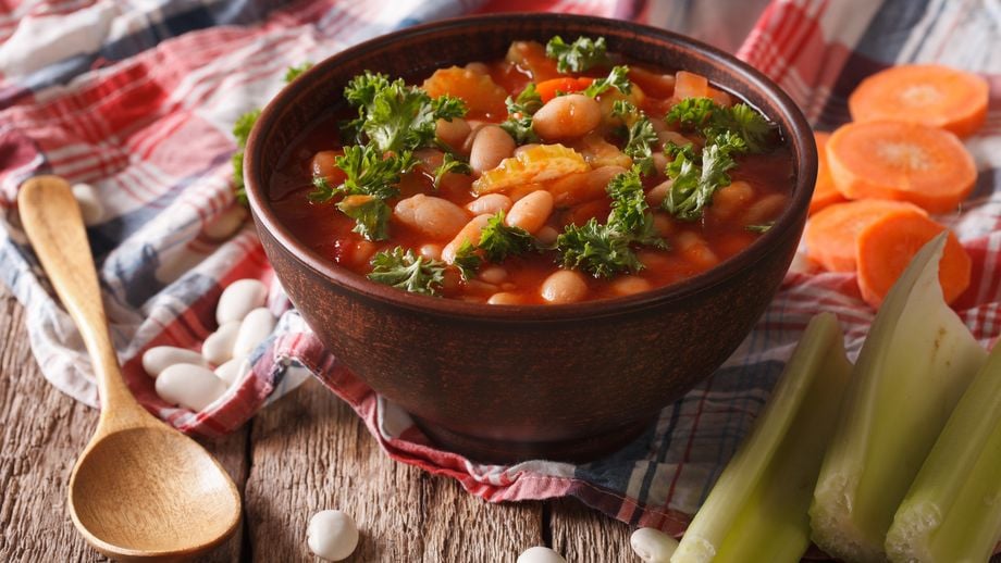 Rychlá polévka Minestrone! Vynikající, lahodná a velmi chutná