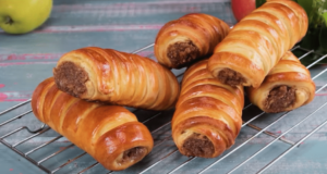 Fantastické domácí kapsičky plněné jablečno-ořechovou náplní! fantastické domácí kapsičky plněné jablečno-ořechovou náplní!