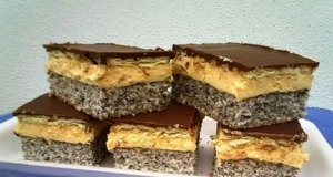 Fantastický krémovo-makový dezert zalitý čokoládou: Vyzkoušejte tuto dobrotu! fantastický krémovo-makový dezert zalitý čokoládou: vyzkoušejte tuto dobrotu!