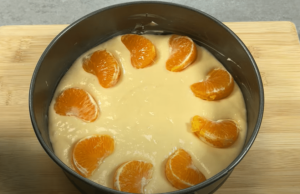 foto recept na vynikající dort s mandarinkami, který zvládne připravit téměř každý!