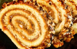 marlenková roláda – rolovaná variace oblíbeného medového koláče
