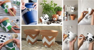 Jednoduché nápady, jak zkrášlit vaše staré a sešlé květináče – Inspirujte se! jednoduché nápady, jak zkrášlit vaše staré a sešlé květináče – inspirujte se!