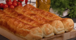 jednoduchý recept pro všechny kuchařské začátečníky! – slaný štrůdl z listového těsta