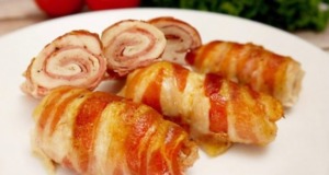 Kuřecí prsní rolky se slaninou – snadné na přípravu s pár ingrediencemi kuřecí prsní rolky se slaninou – snadné na přípravu s pár ingrediencemi