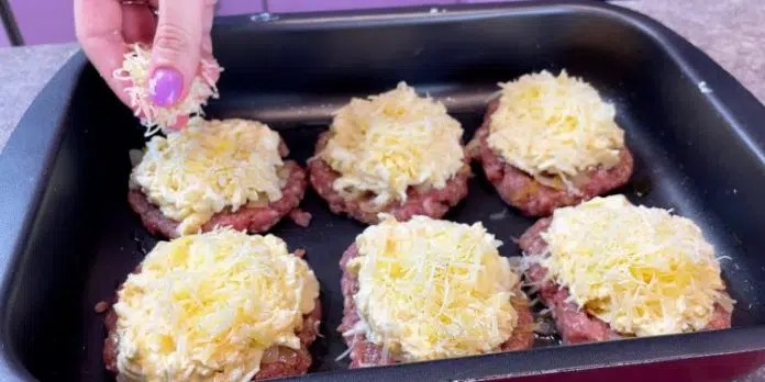 mleté maso s vejci a sýrem – rychle připravené a upečené