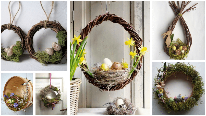 překrásné velikonoční dekorace, které si můžete pověsit – inspirujte se!