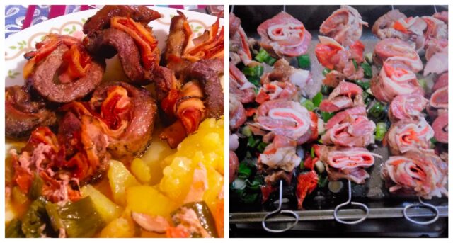 Šneci na jehle z vepřové krkovice – jednoduché a chutné