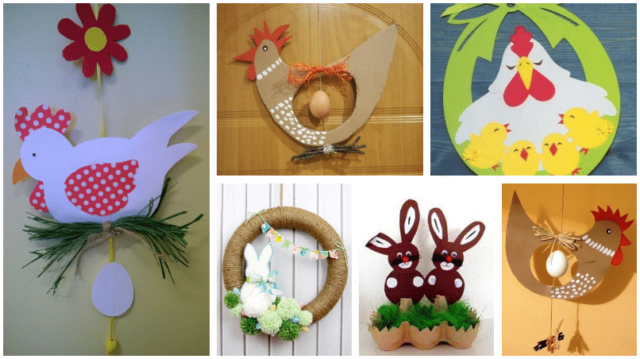 velikonoční tvoření pro vaše děti! vyrobte si jeden z těchto krásných výtvorů