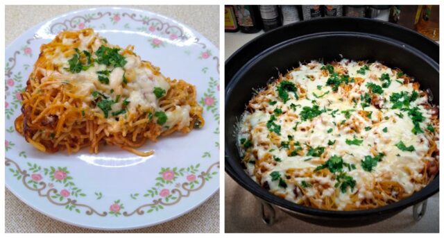 vyzkoušejte tyto zapečené špagety – rychlý a snadný oběd