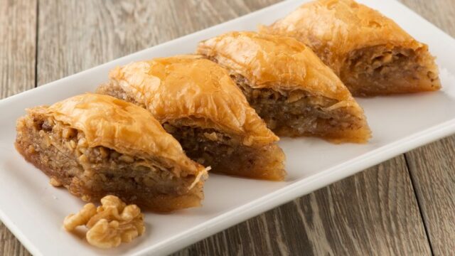 Baklava! Užasný turecký dezert