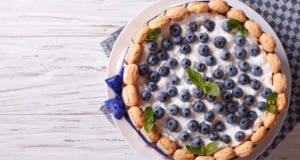 Borůvková koláč! Delikatesa Borůvková charlotte! Delikatesa