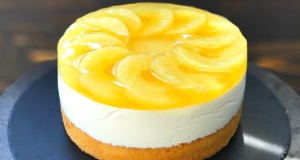 Ananasový cheesecake. Jednoduchý a ze snadno dostupných surovin! Ananasový cheesecake. Jednoduchý a ze snadno dostupných surovin!