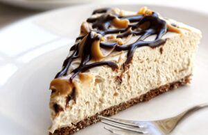 Čokoládovo-karamelový cheesecake