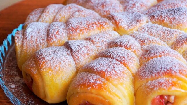 Nudí vás jablečný pandipan? Připravte si croissanty s plátky jablek! Vynikající, chutné a rýchle