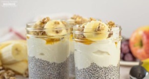 Zdravá sladká rozkoš: Recept na domácí chia pudink s banánem Domácí chia pudink s banánem