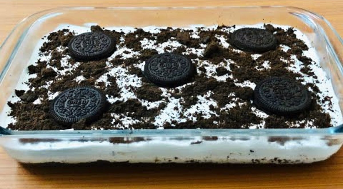 Pouze 6 ingrediencí a žádné pečení! Oreo dezert 