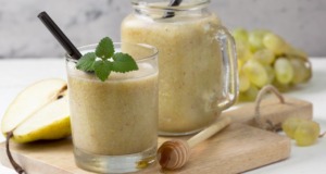 Hruškovo-hroznové smoothie s mátou – Originální a jedinečné Hruškovo-hroznové smoothie s mátou! Originální a jedinečné