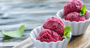 Malinový sorbet se salkem – Domácí a skvělé Malinový sorbet se salkem! Domácí a skvělé