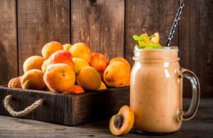 Meruňkové smoothie s vanilkovou zmrzlinou! Báječné a vynikající