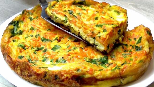 Omeleta s brambory a mrkví! Omeleta s brambory a mrkví!