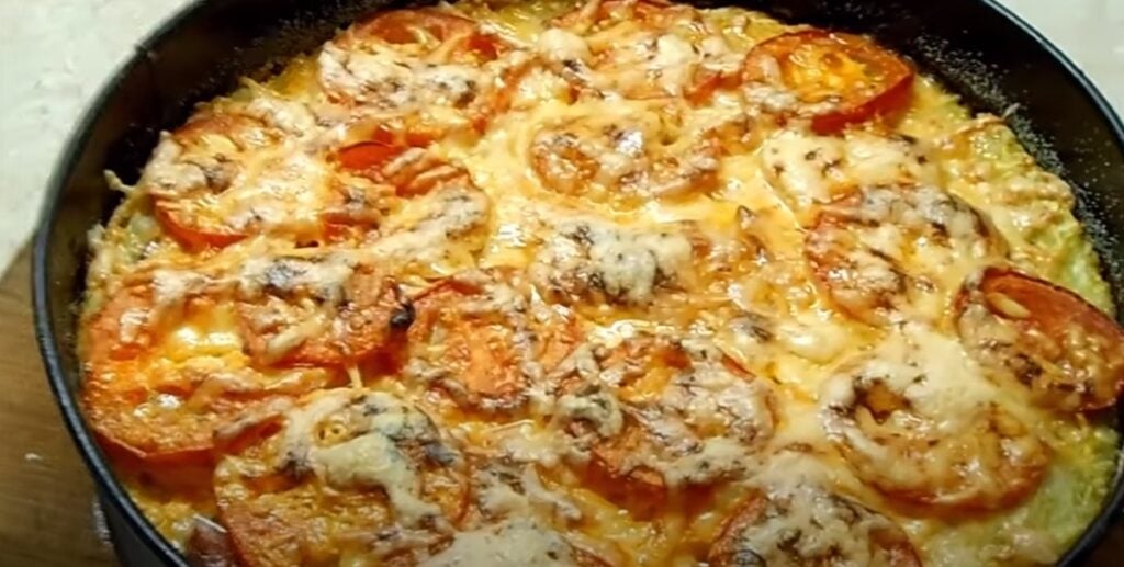 Zdravá cuketová pizza - fit recept!