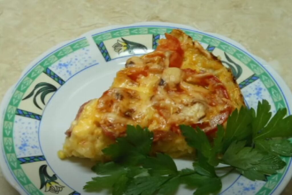 Zdravá cuketová pizza - fit recept!