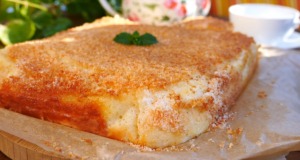 Dort s kokosovými vločkami – dobrota připravená za pouhých 5 minut (+ doba pečení )! Dort s kokosovými vločkami - dobrota připravená za pouhých 5 minut (+ doba pečení a pečení)!