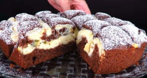 Čokoládová mánie! Recept na čokoládový dort s vanilkovým krémem