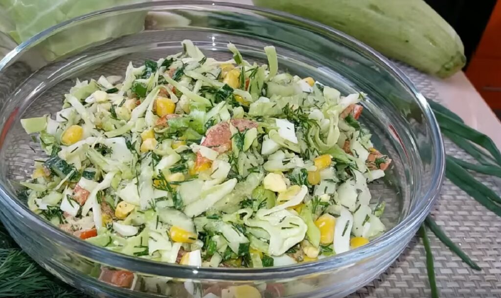 Salát z čerstvého zelí