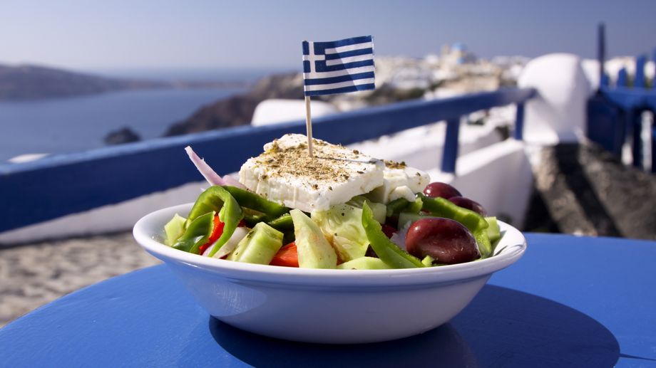 Skutečný řecký salát! Letný čerstvý salát