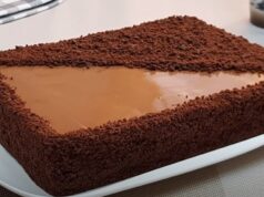 Čokoládový dort připravený bez pečení a sušenek