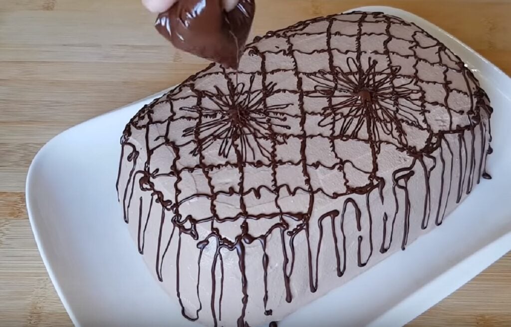 Dívčí čokoládový dort (bez pečení)!