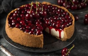 Višňový cheesecake