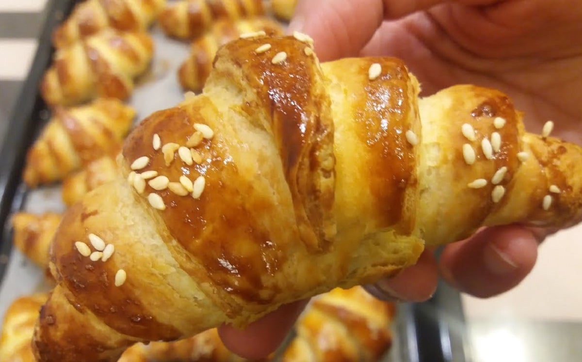 Úžasné domácí croissanty přímo z pece! 