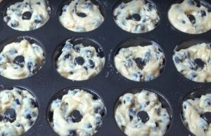 zdravá forma mlsání: vyzkoušejte tyto jemné a nadýchané borůvkové muffiny!