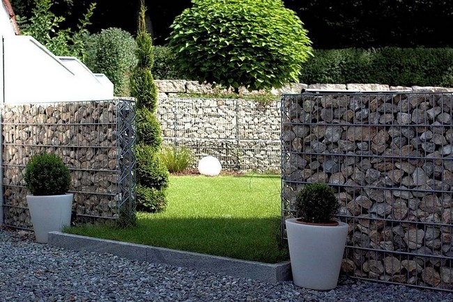 45+ originálních nápadů na moderní gabion, který dodá styl každému exteriéru