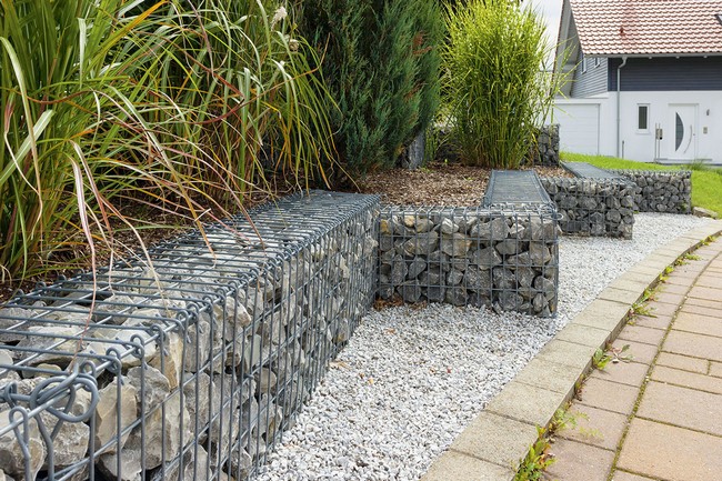 45+ originálních nápadů na moderní gabion, který dodá styl každému exteriéru